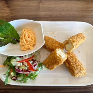 28) Crunchy Tofu Sticks